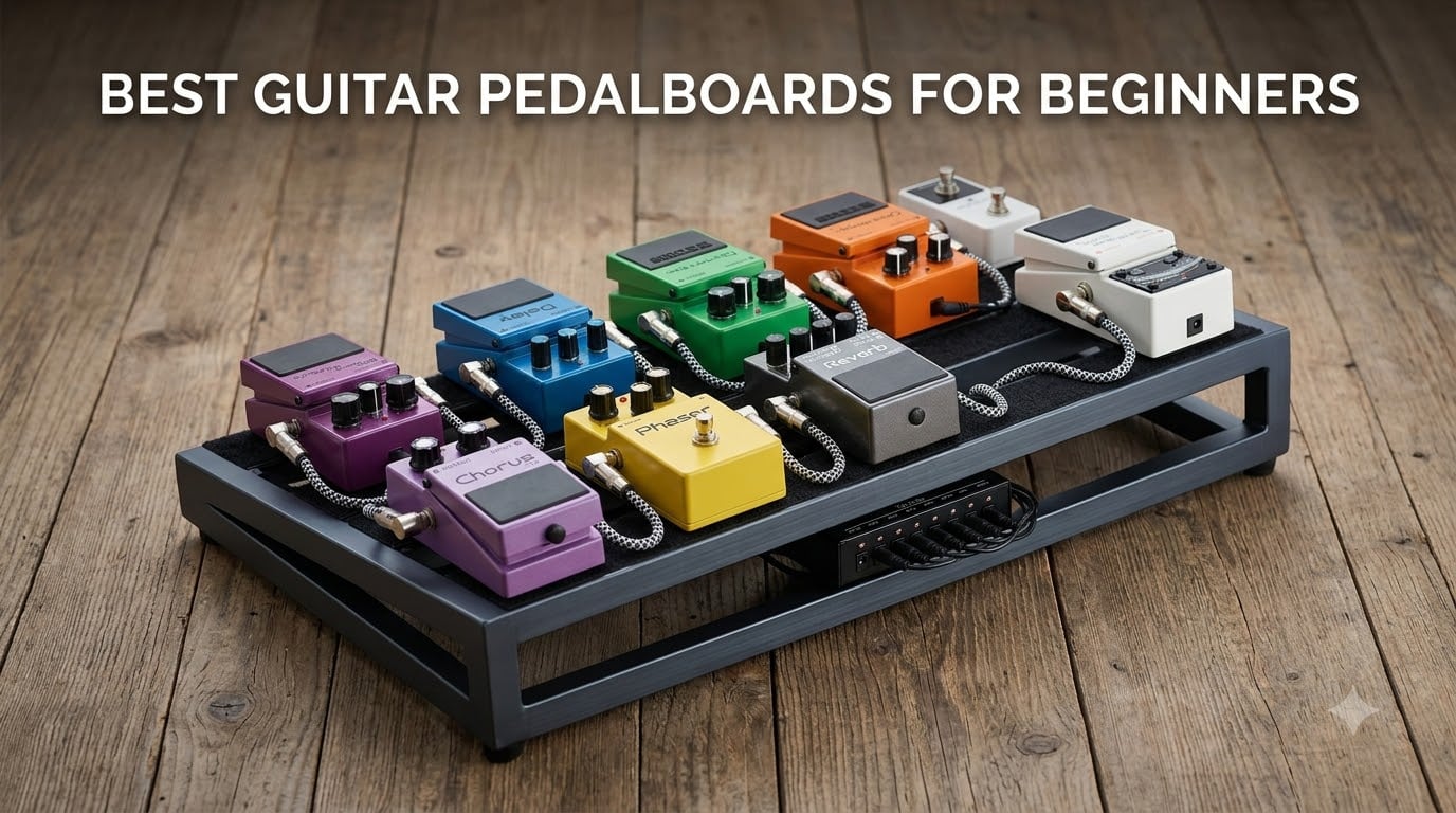 best guitar pedalboards for beginners