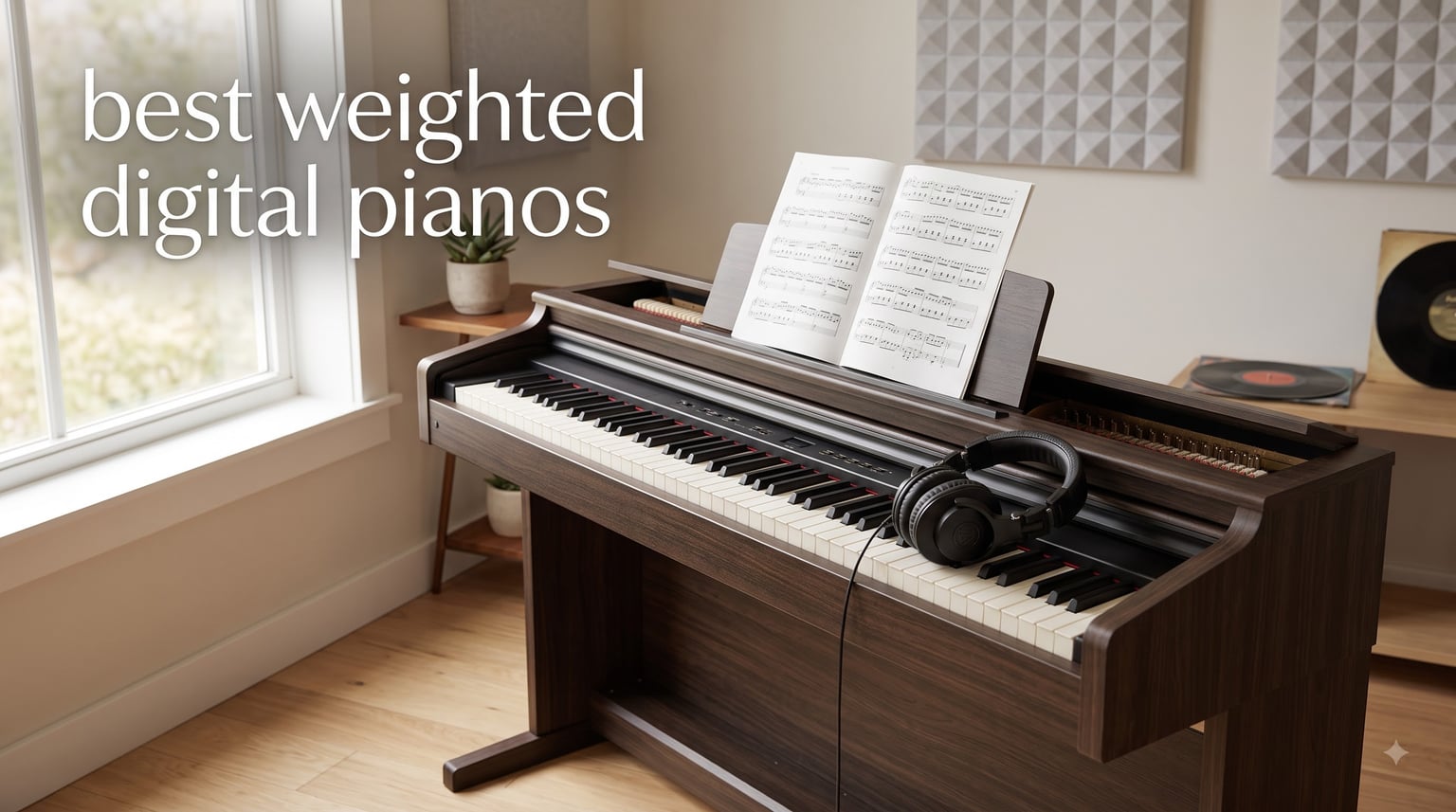 best weighted digital pianos