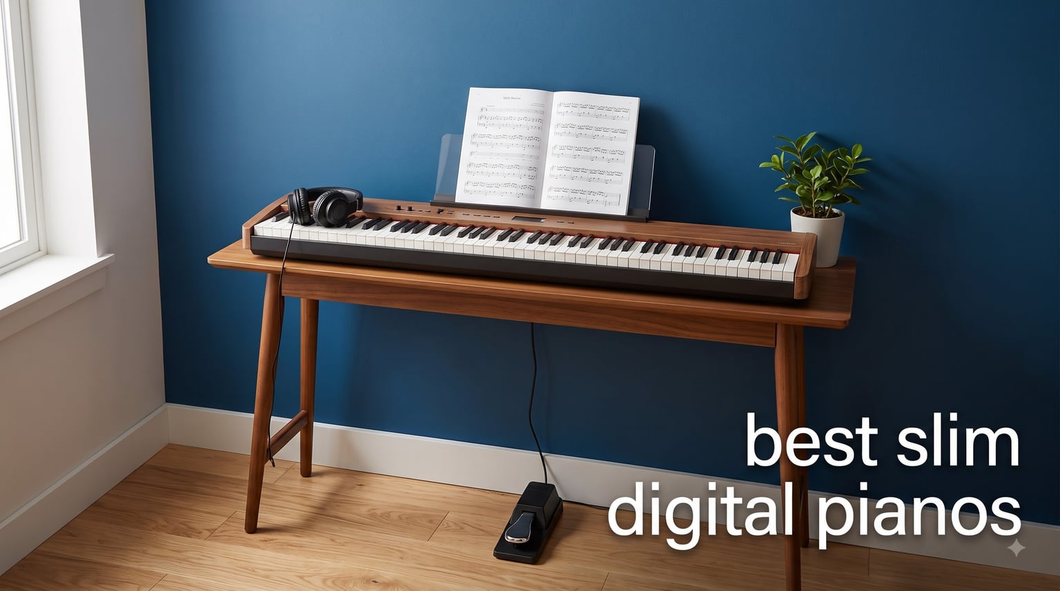 best slim digital pianos