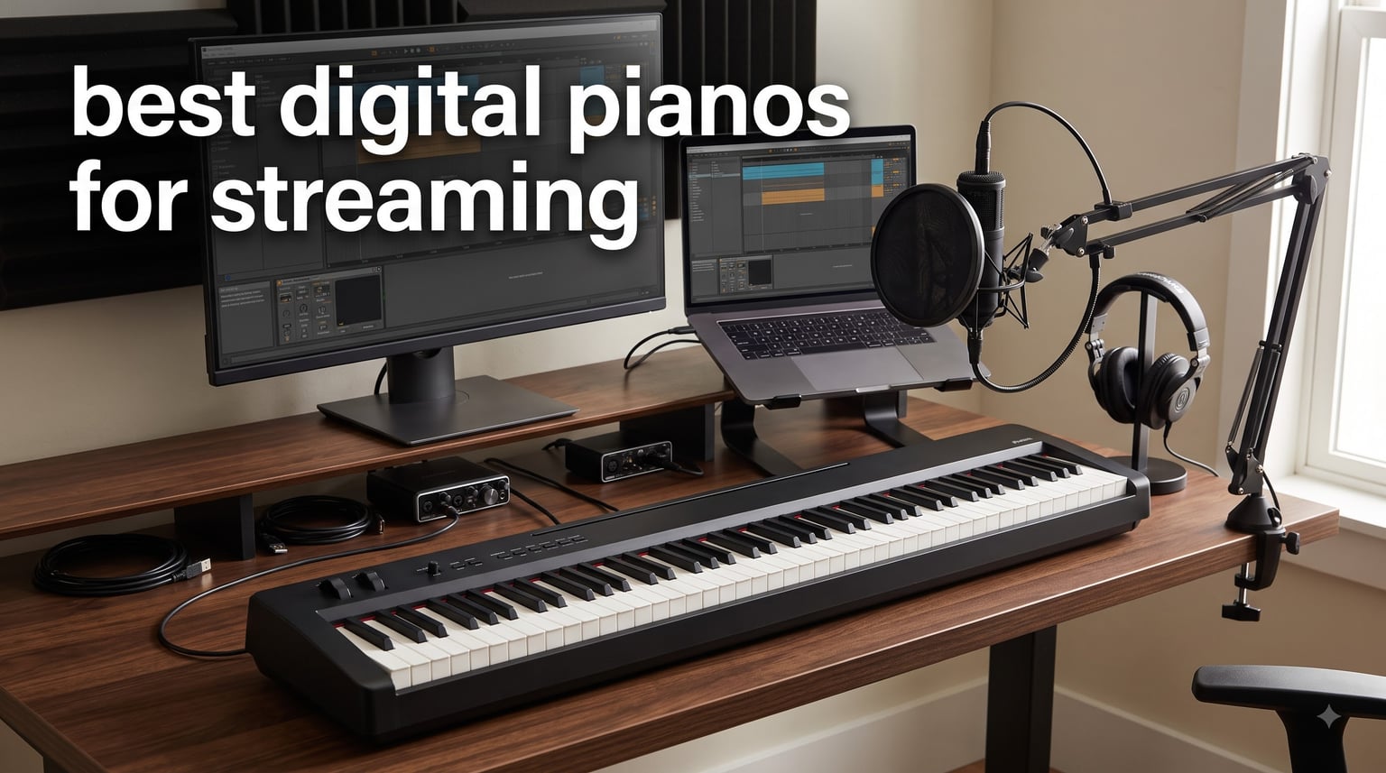 best digital pianos for streaming