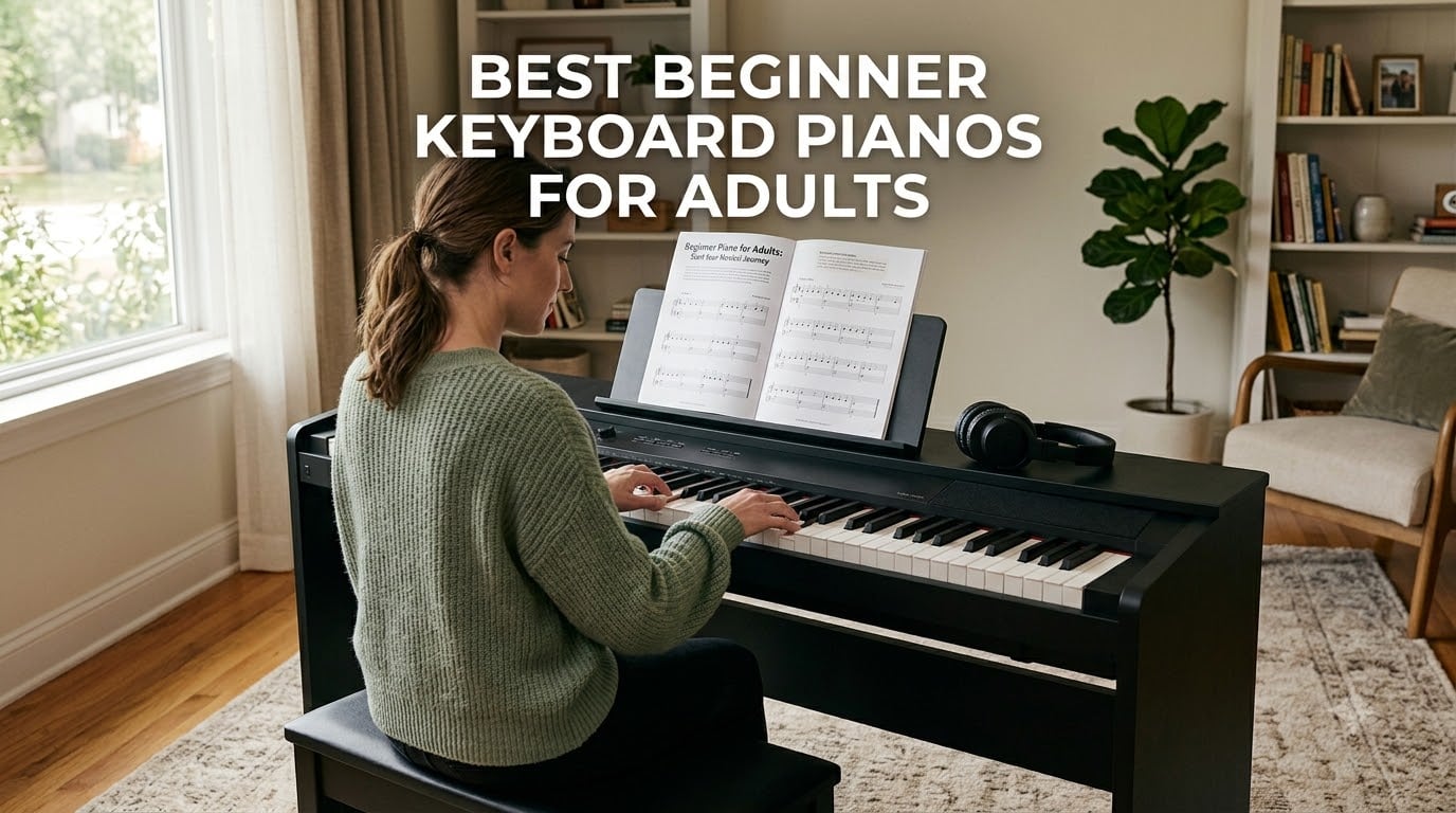 best beginner keyboard pianos for adults