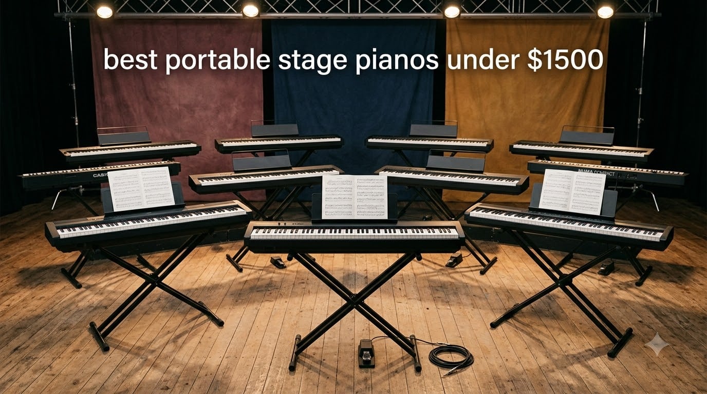 best portable stage pianos under $1500