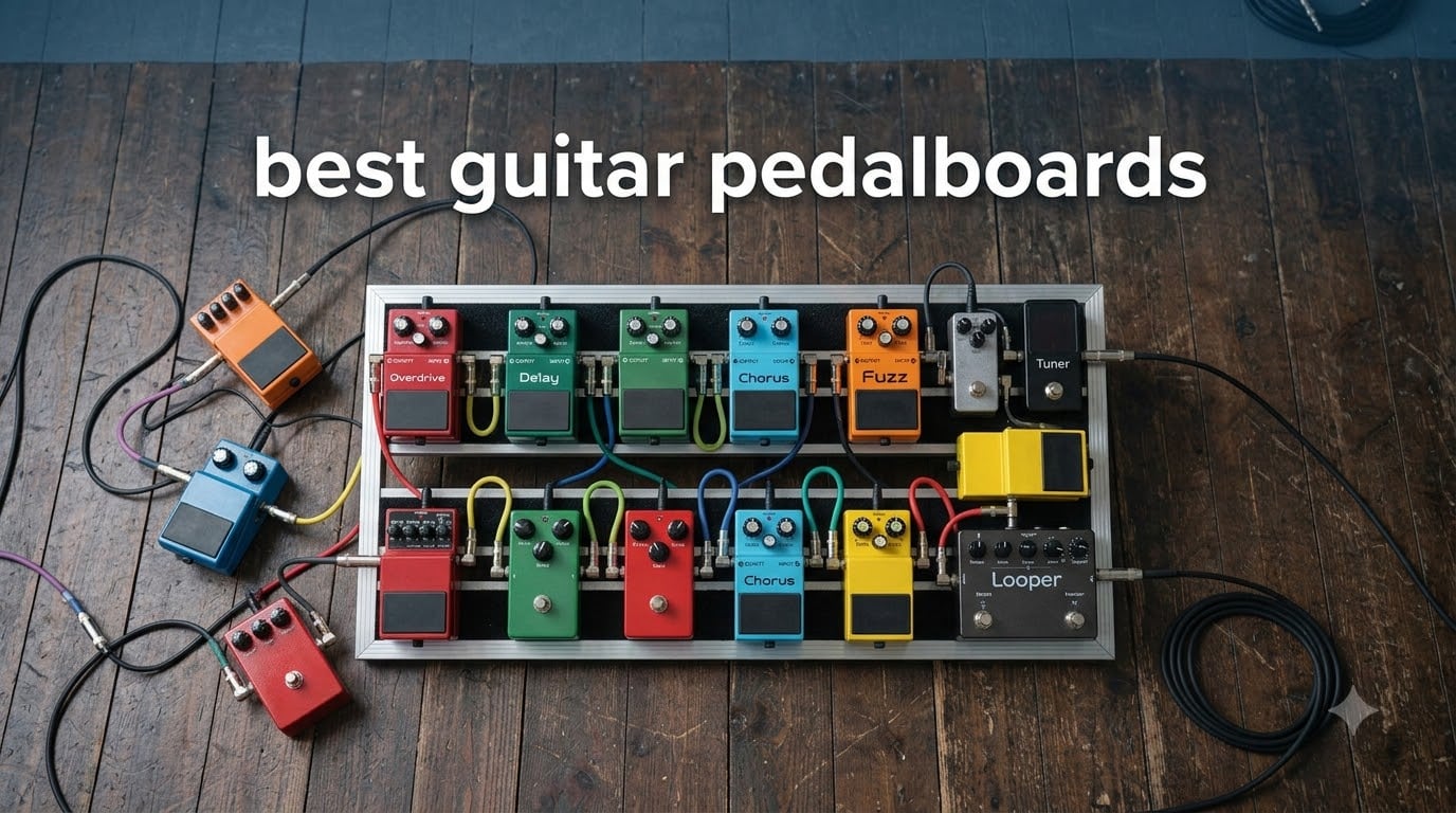 best guitar pedalboards