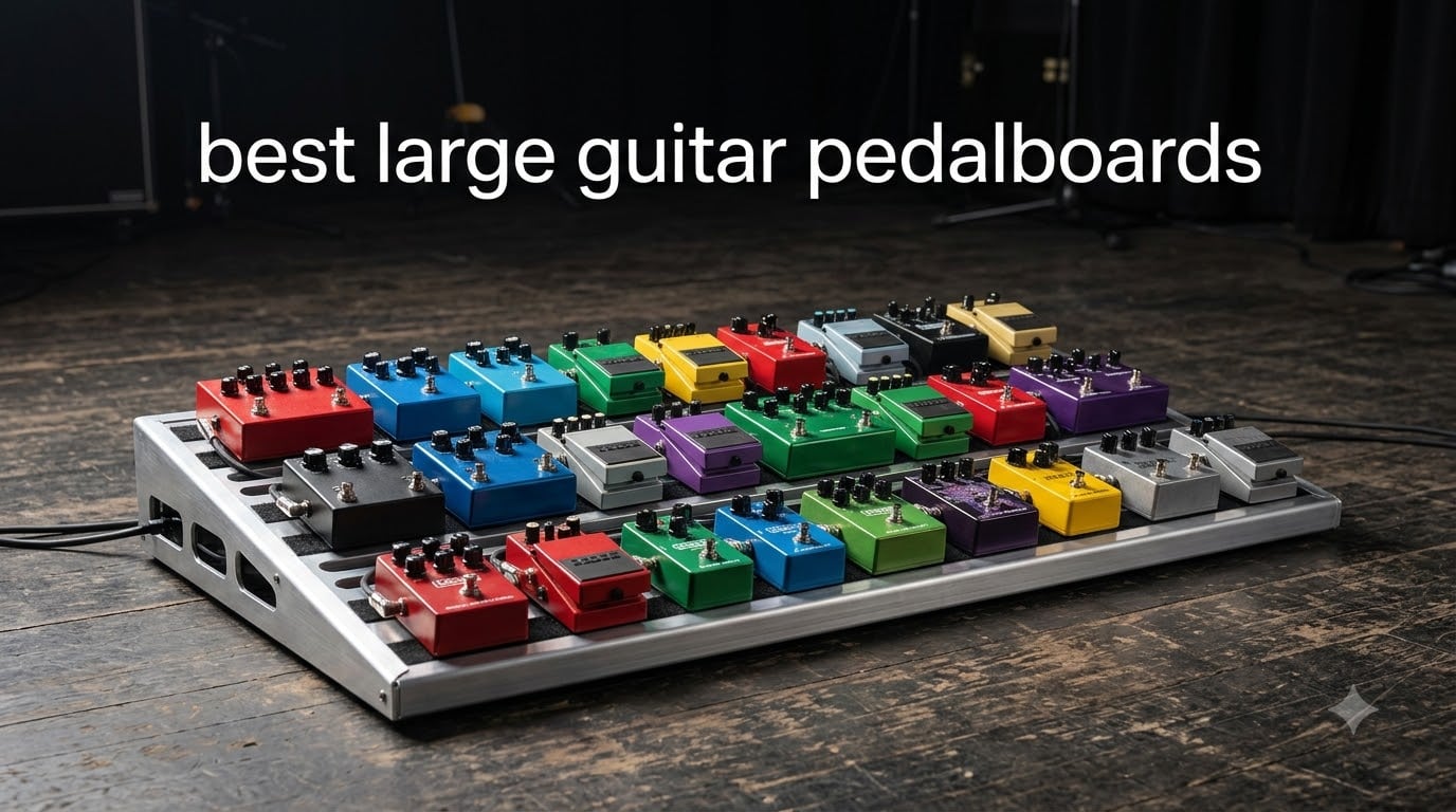 best large guitar pedalboards