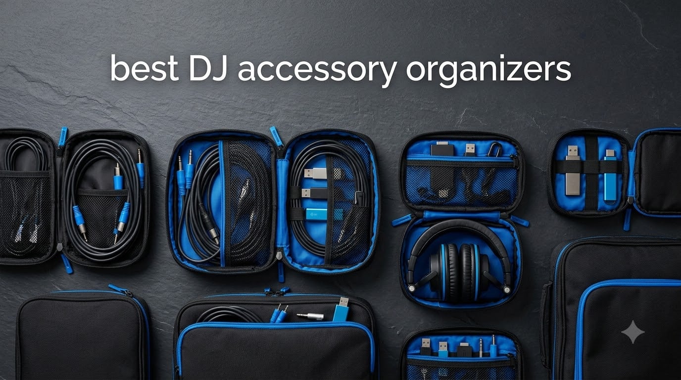 best DJ accessory organizers