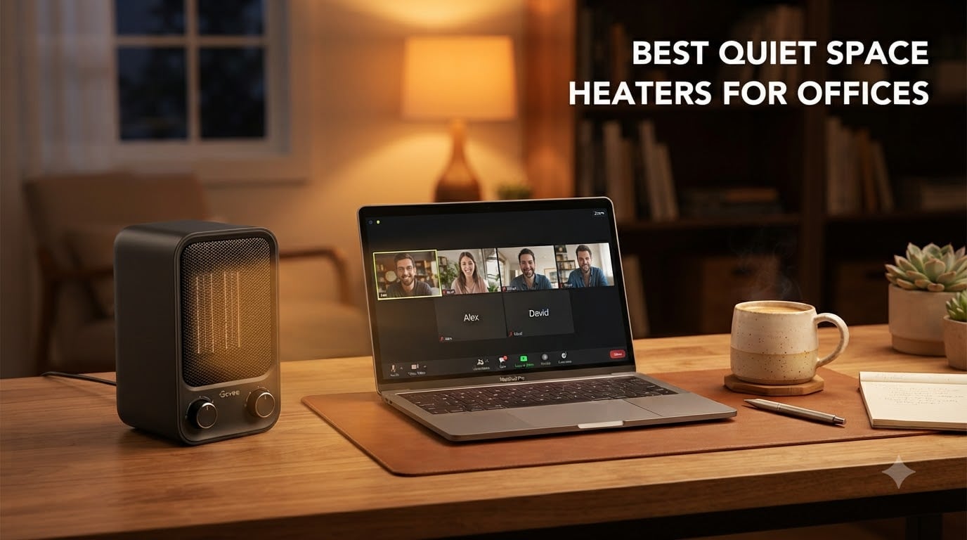 best quiet space heaters for offices