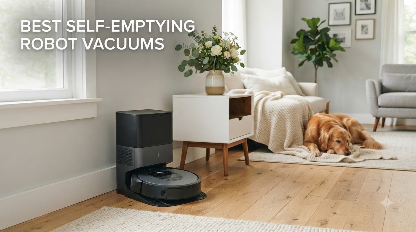best self-emptying robot vacuums
