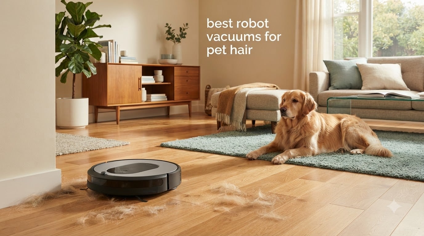best robot vacuums for pet hair