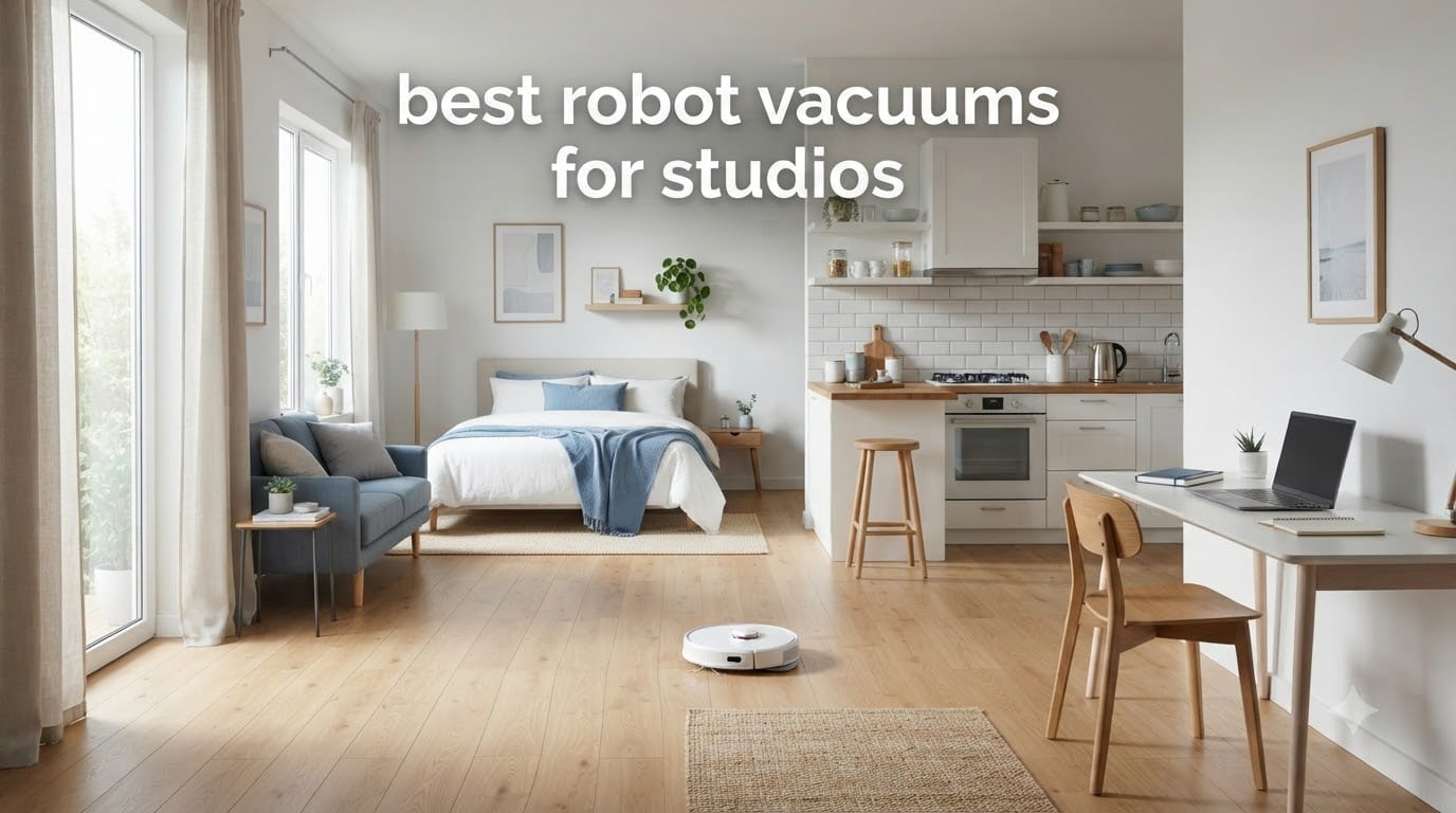 best robot vacuums for studios