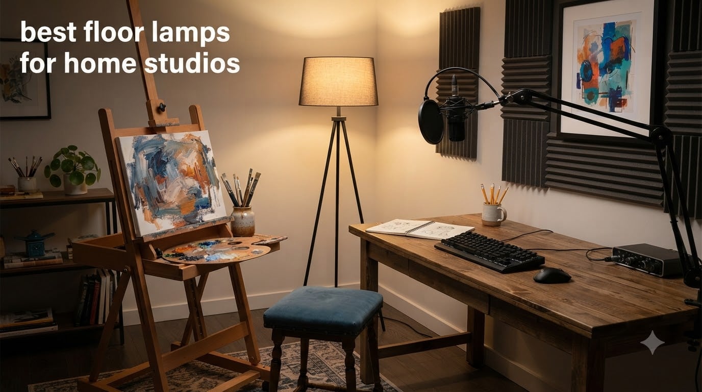 best floor lamps for home studios