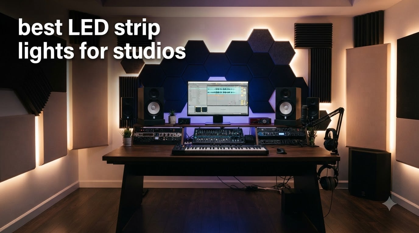 best LED strip lights for studios