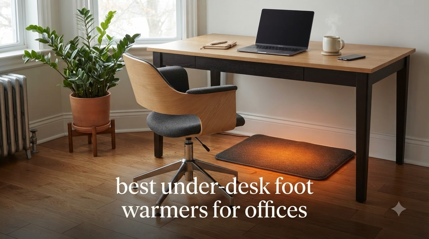 best under-desk foot warmers for offices