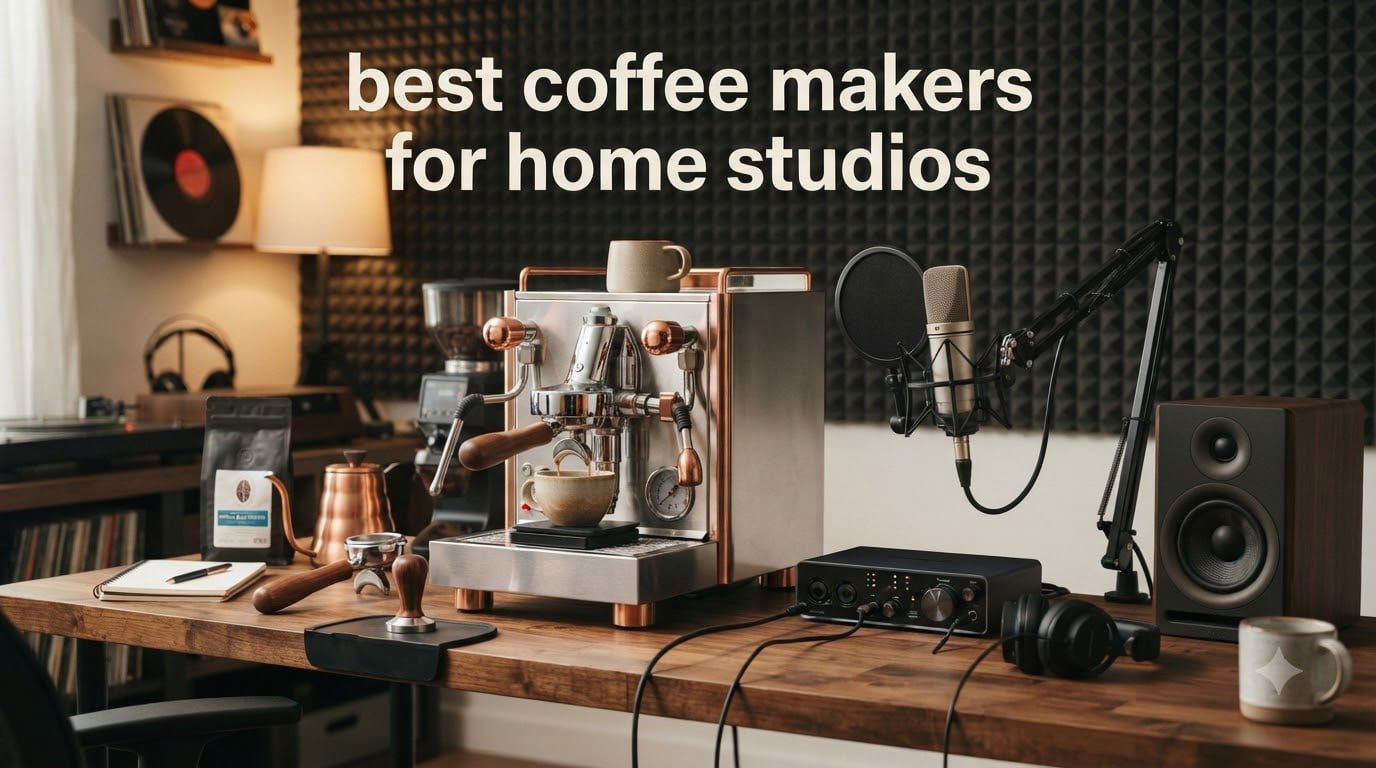 best coffee makers for home studios