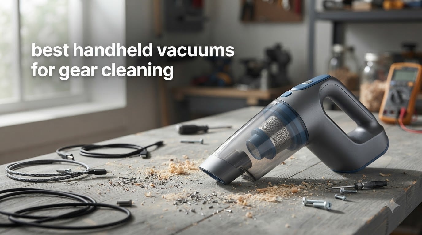 best handheld vacuums for gear cleaning