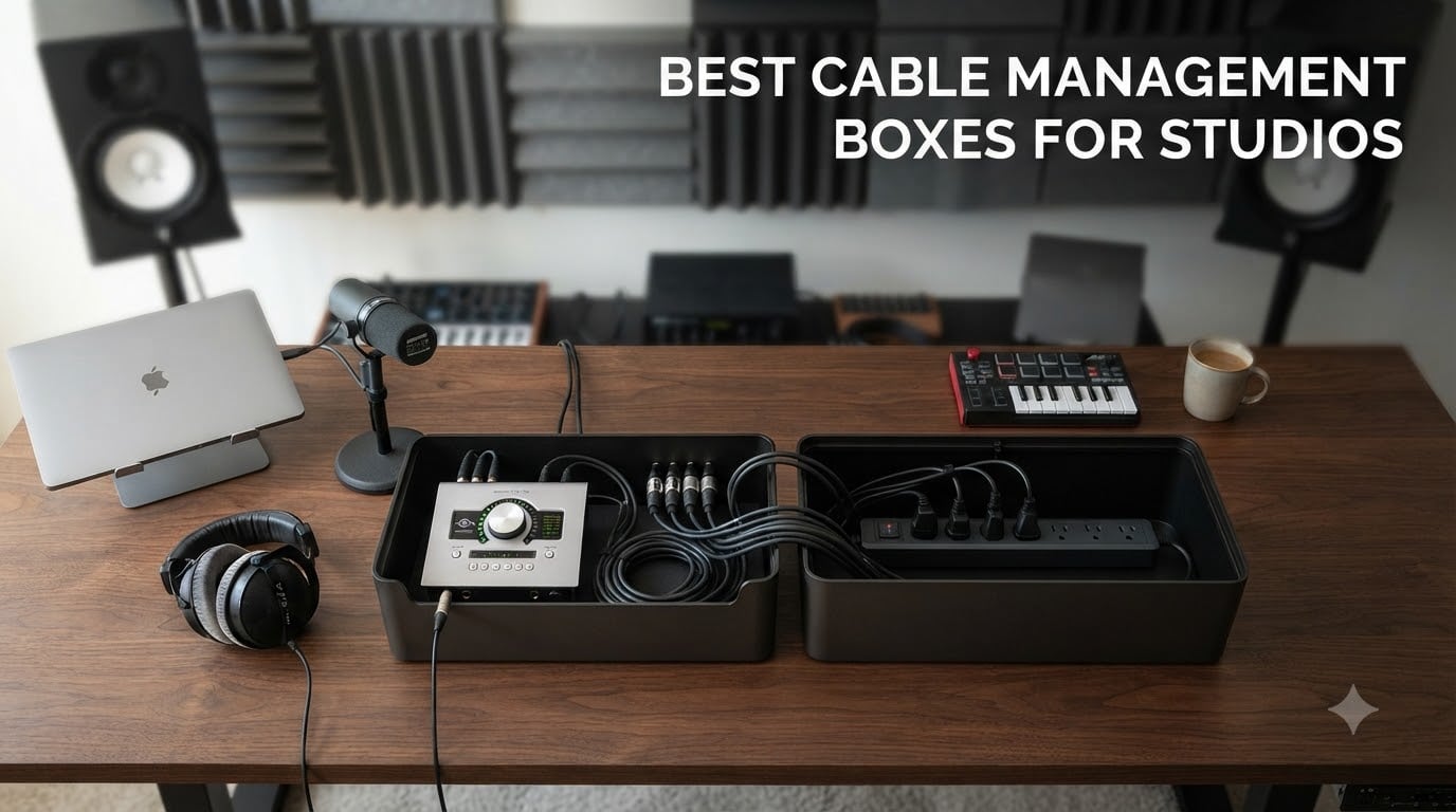 best cable management boxes for studios
