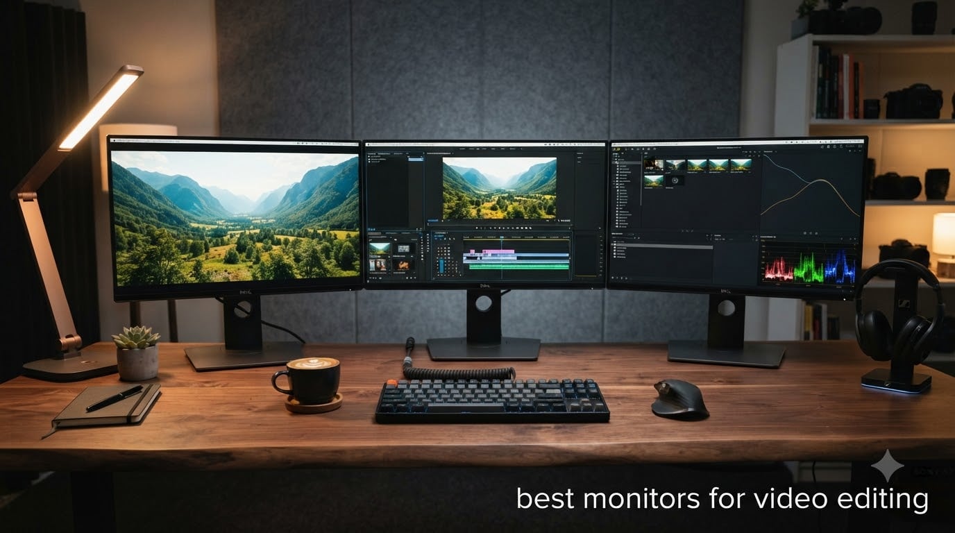 best monitors for video editing