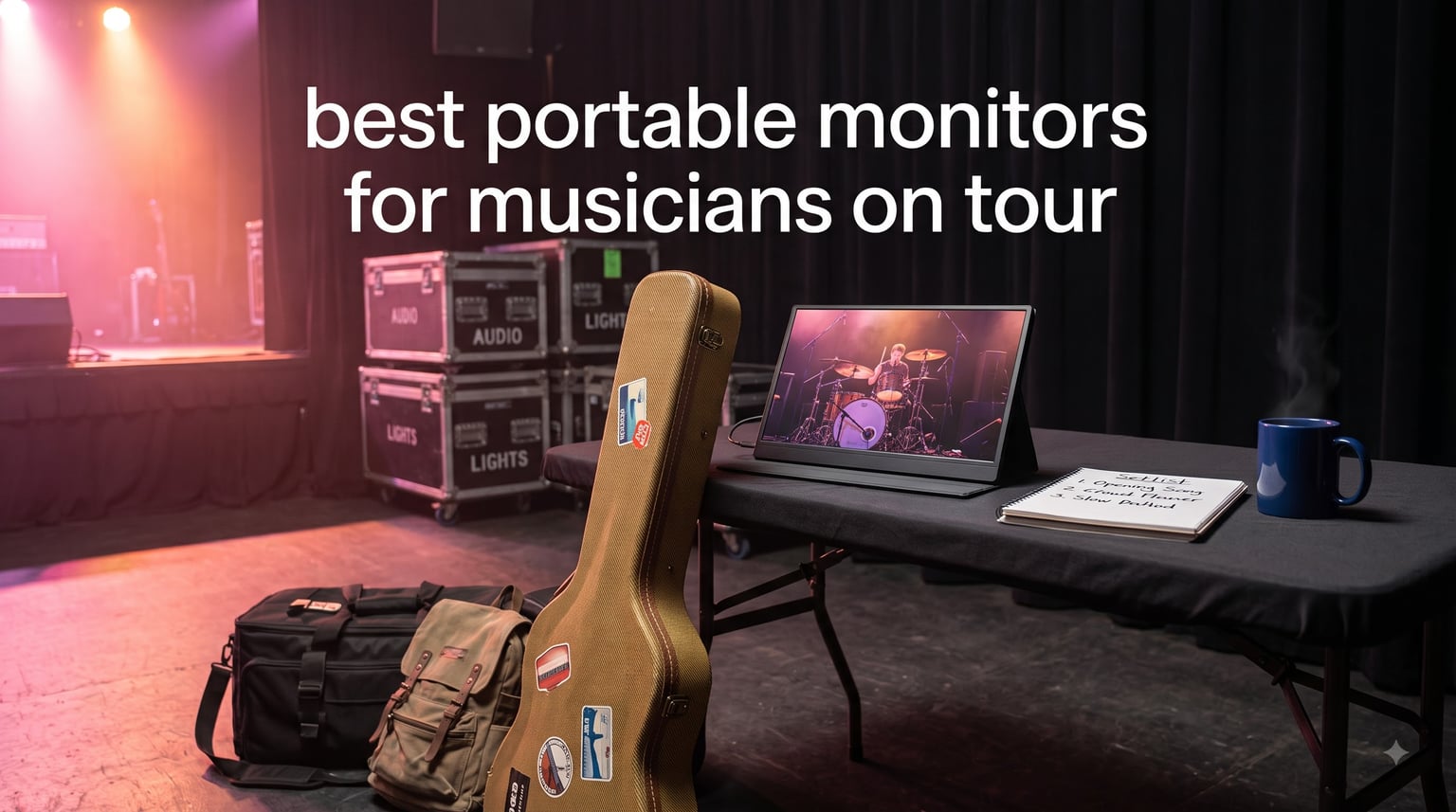 best portable monitors for musicians on tour