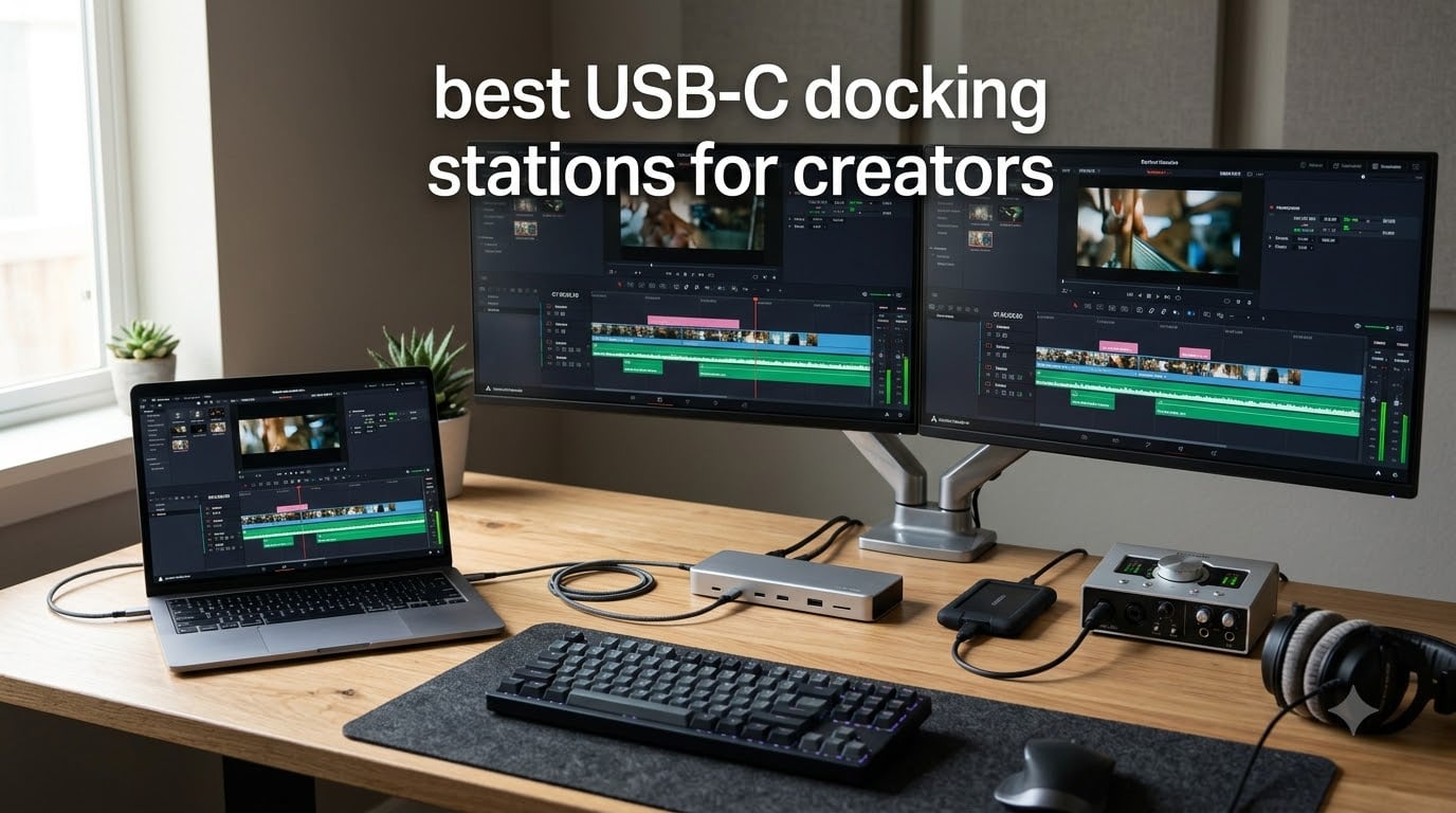 best USB-C docking stations for creators