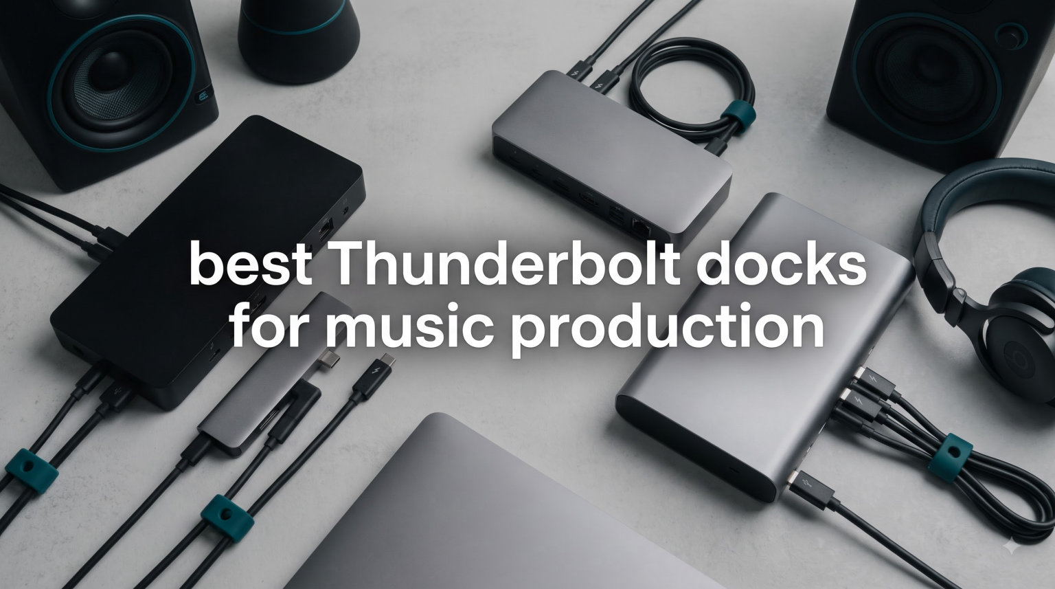 best Thunderbolt docks for music production