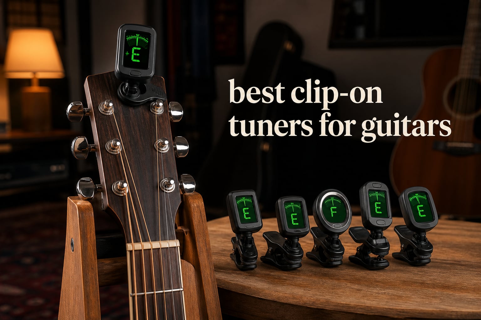 best clip-on tuners for guitars