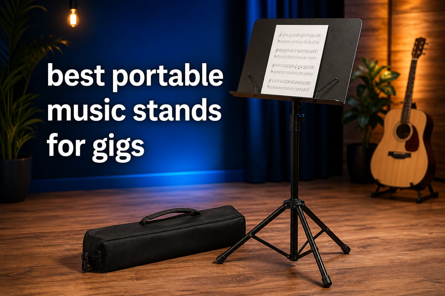 best portable music stands for gigs