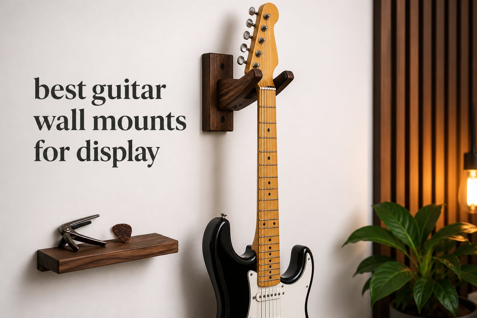 best guitar wall mounts for display
