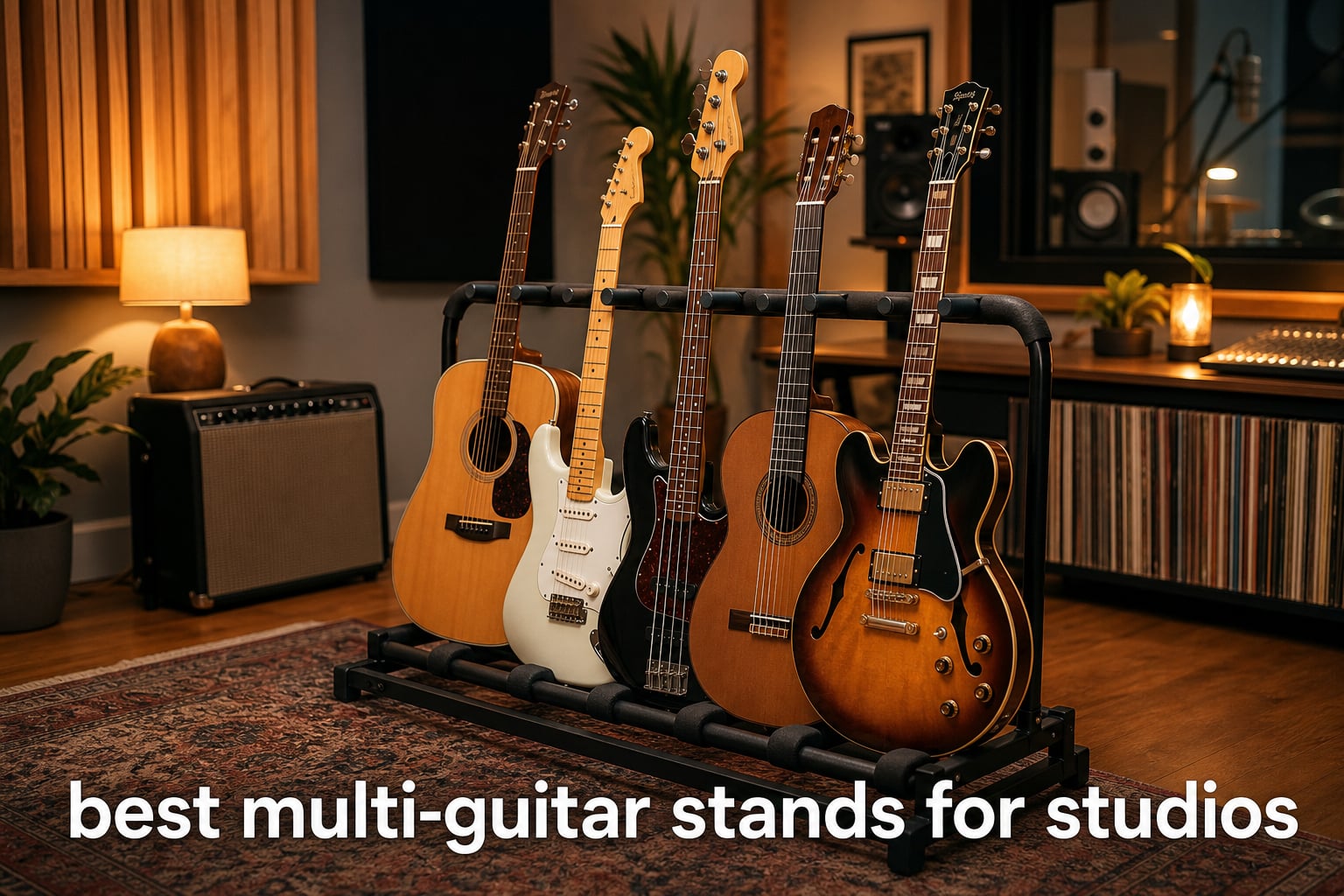 best multi-guitar stands for studios