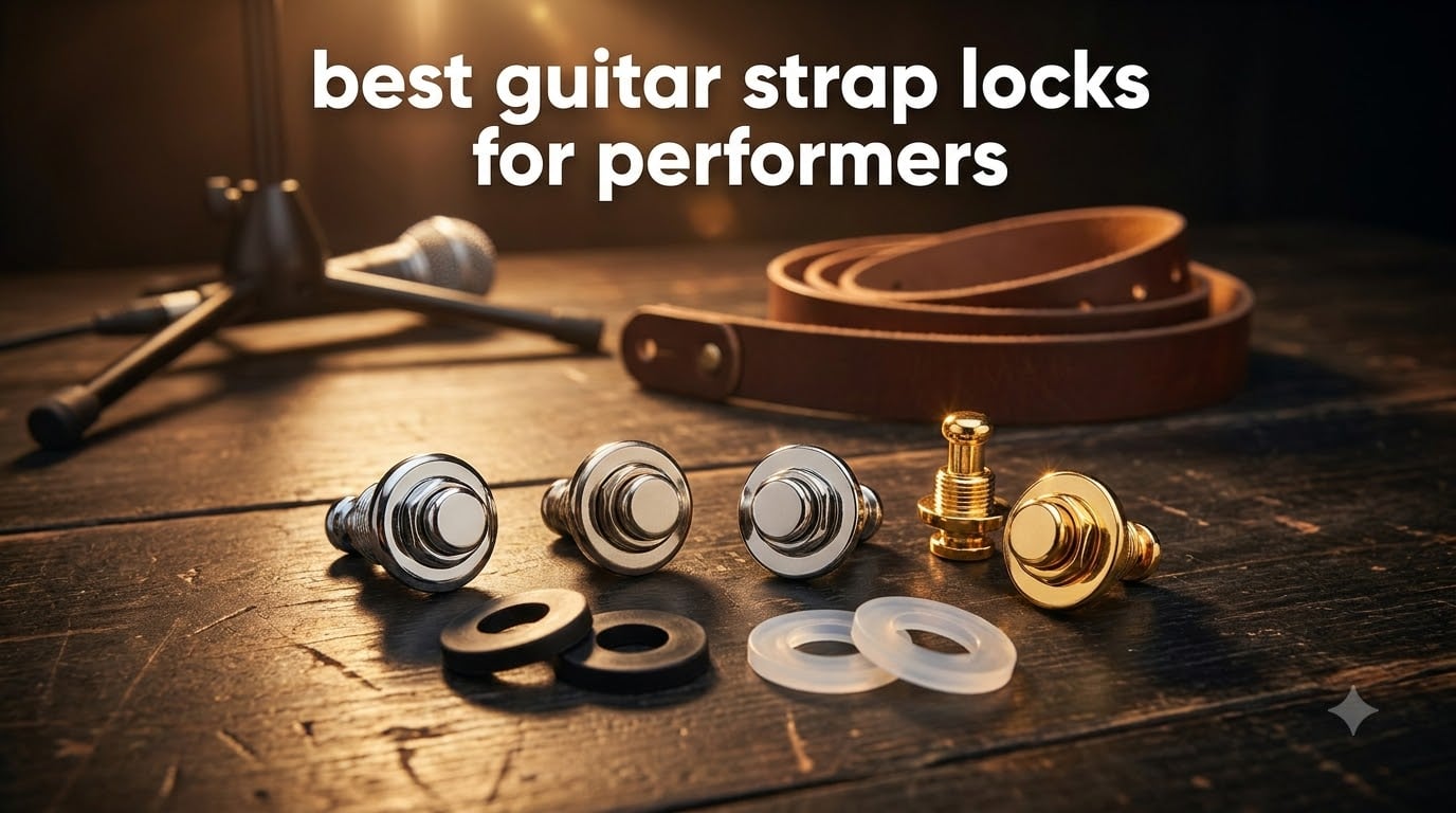 best guitar strap locks for performers