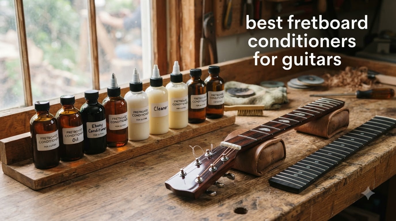 best fretboard conditioners for guitars