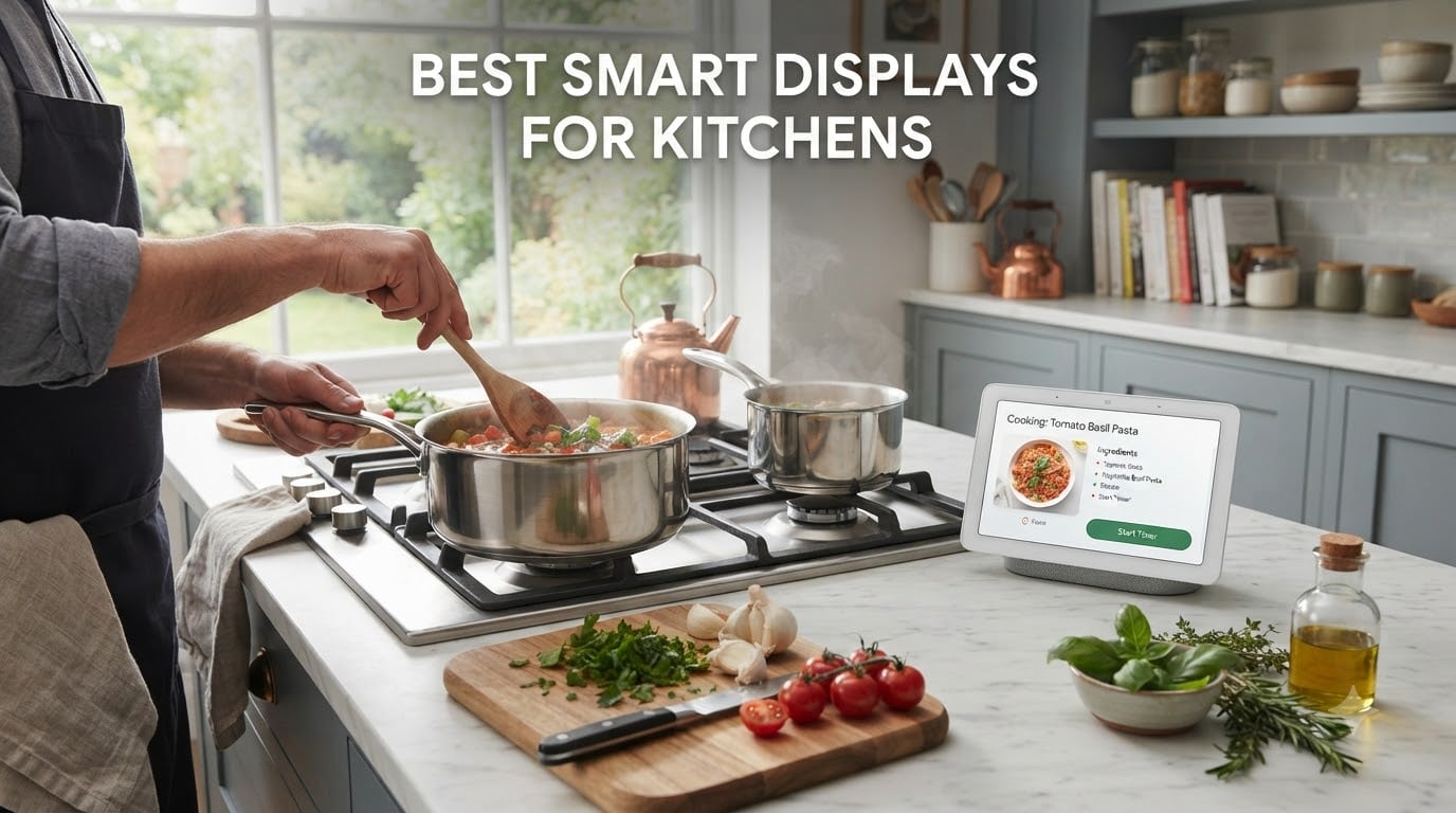 best smart displays for kitchens