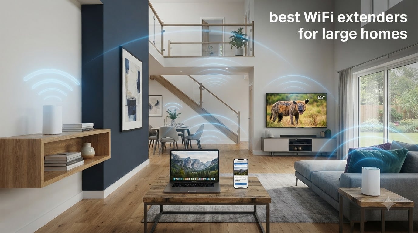 best WiFi extenders for large homes