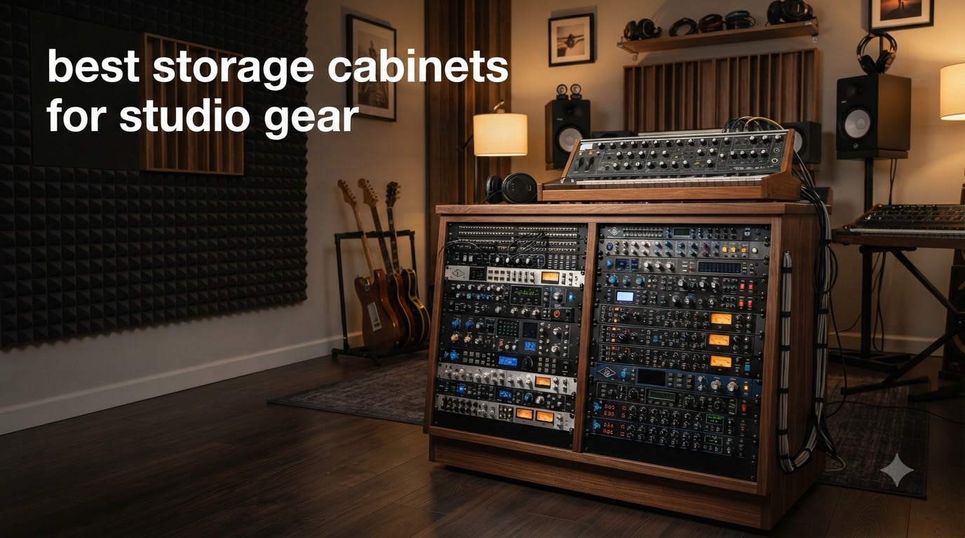 best storage cabinets for studio gear