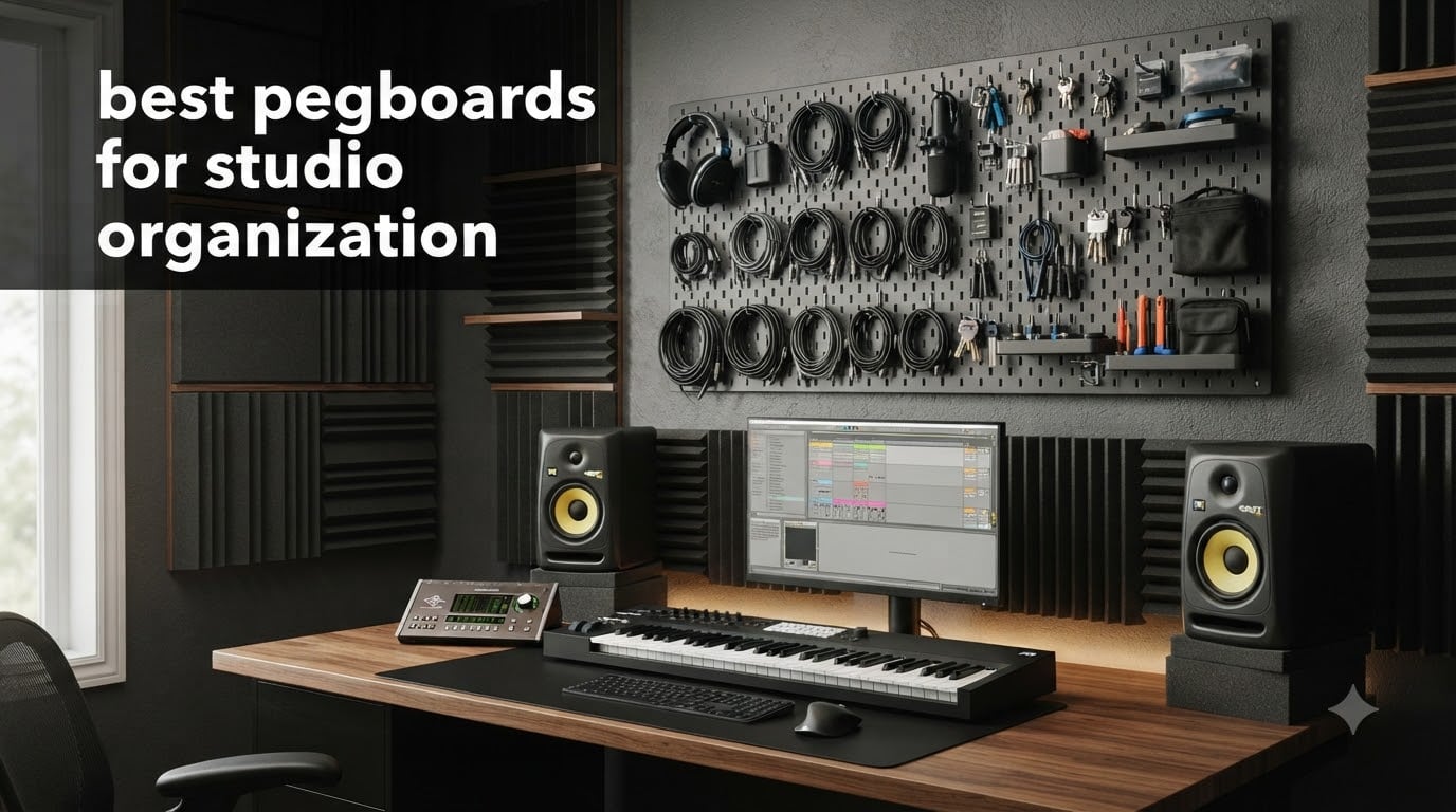 best pegboards for studio organization
