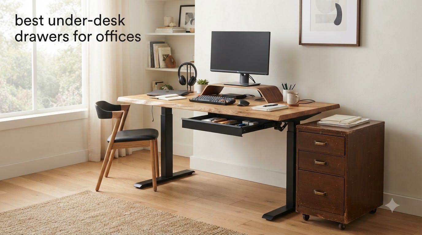 best under-desk drawers for offices