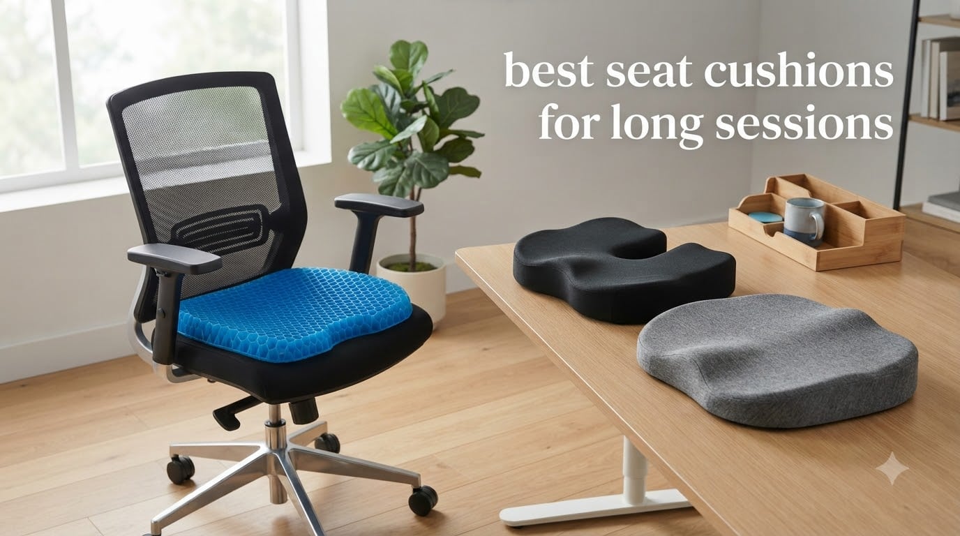 best seat cushions for long sessions