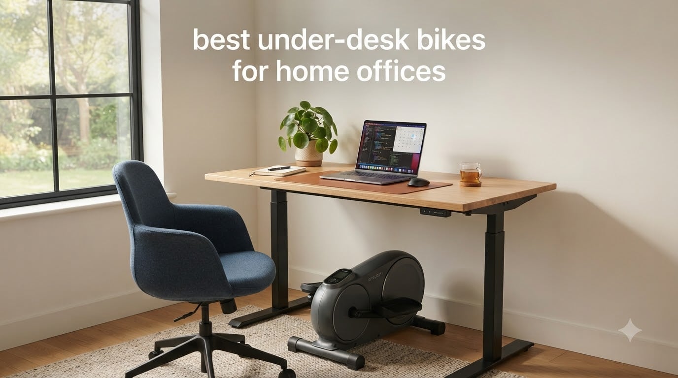best under-desk bikes for home offices