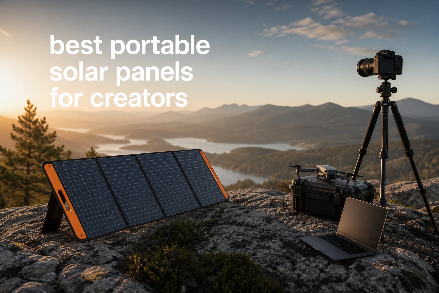 best portable solar panels for creators