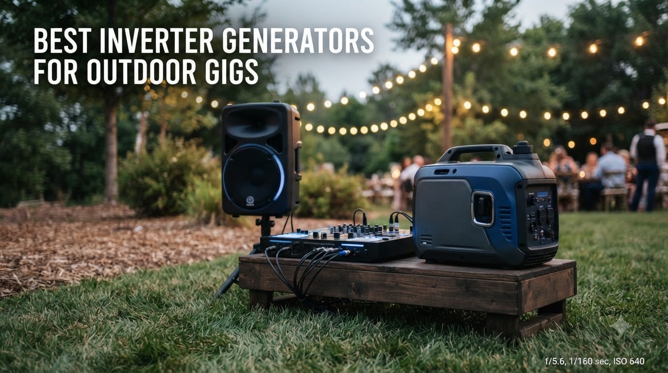 best inverter generators for outdoor gigs