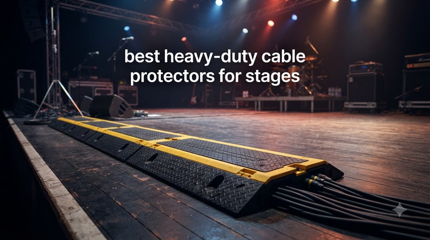 best heavy-duty cable protectors for stages