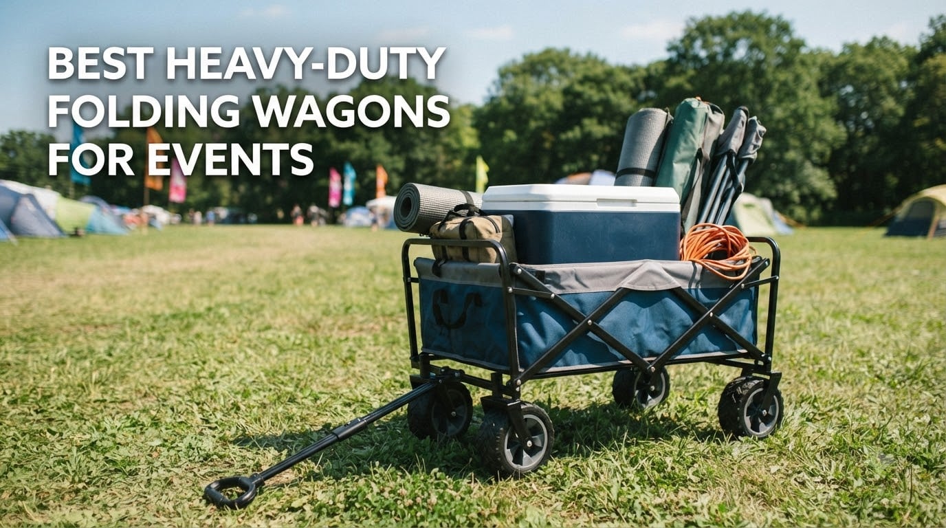 best heavy-duty folding wagons for events