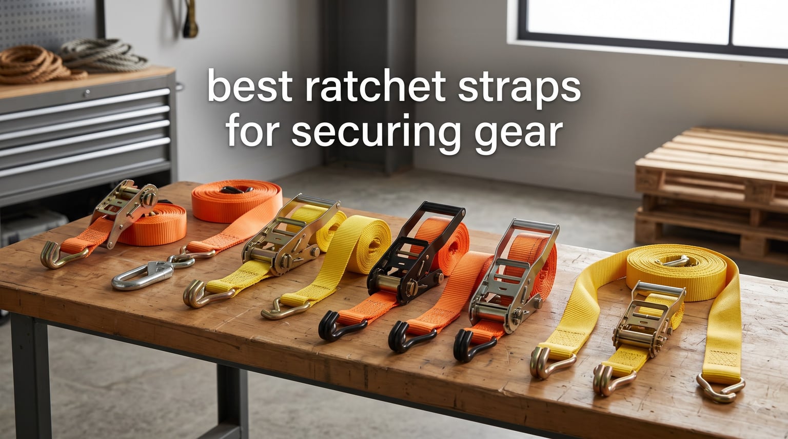 best ratchet straps for securing gear
