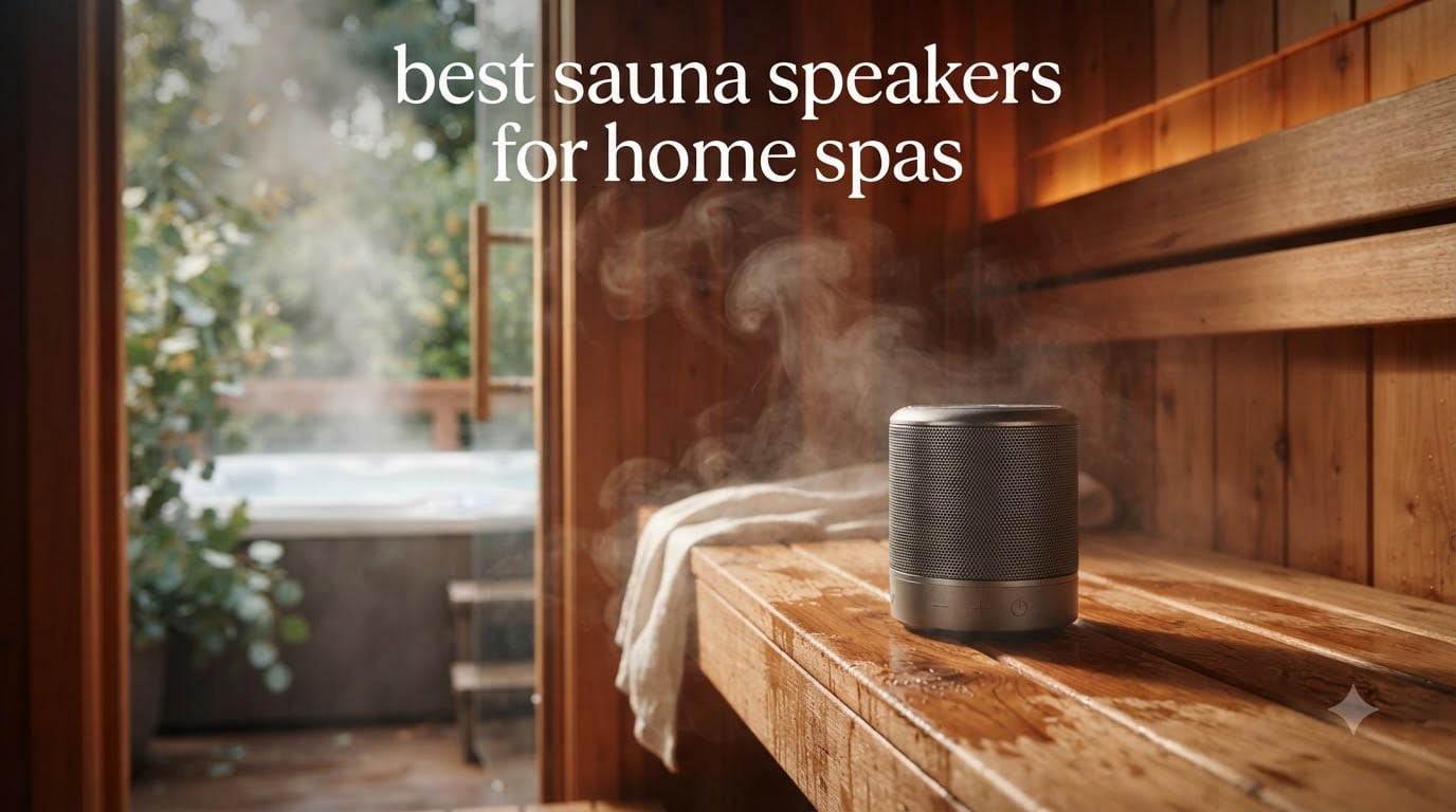 best sauna speakers for home spas