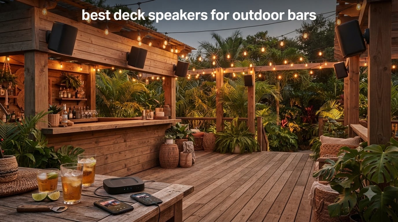 best deck speakers for outdoor bars