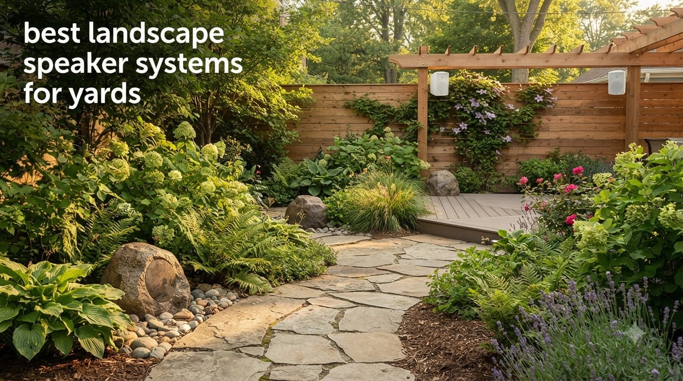 best landscape speaker systems for yards