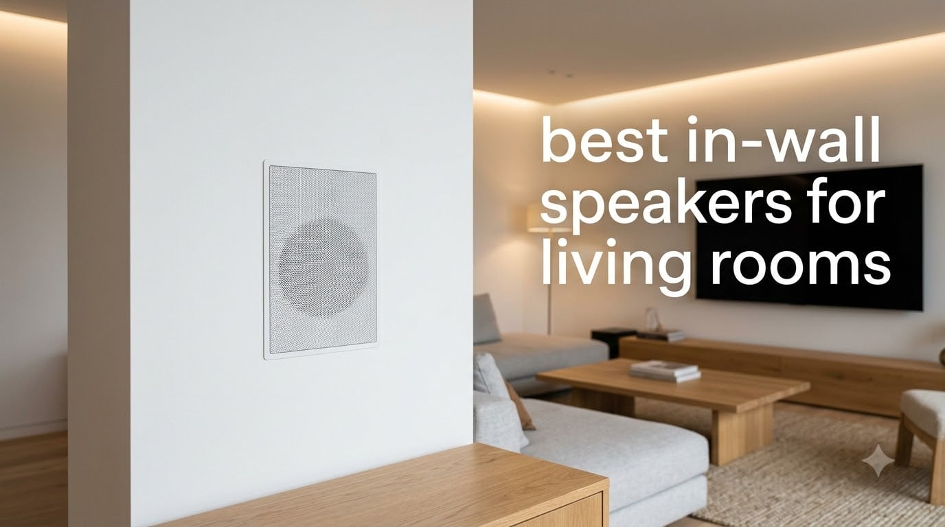 best in-wall speakers for living rooms