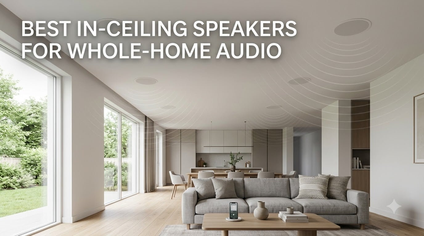 best in-ceiling speakers for whole-home audio