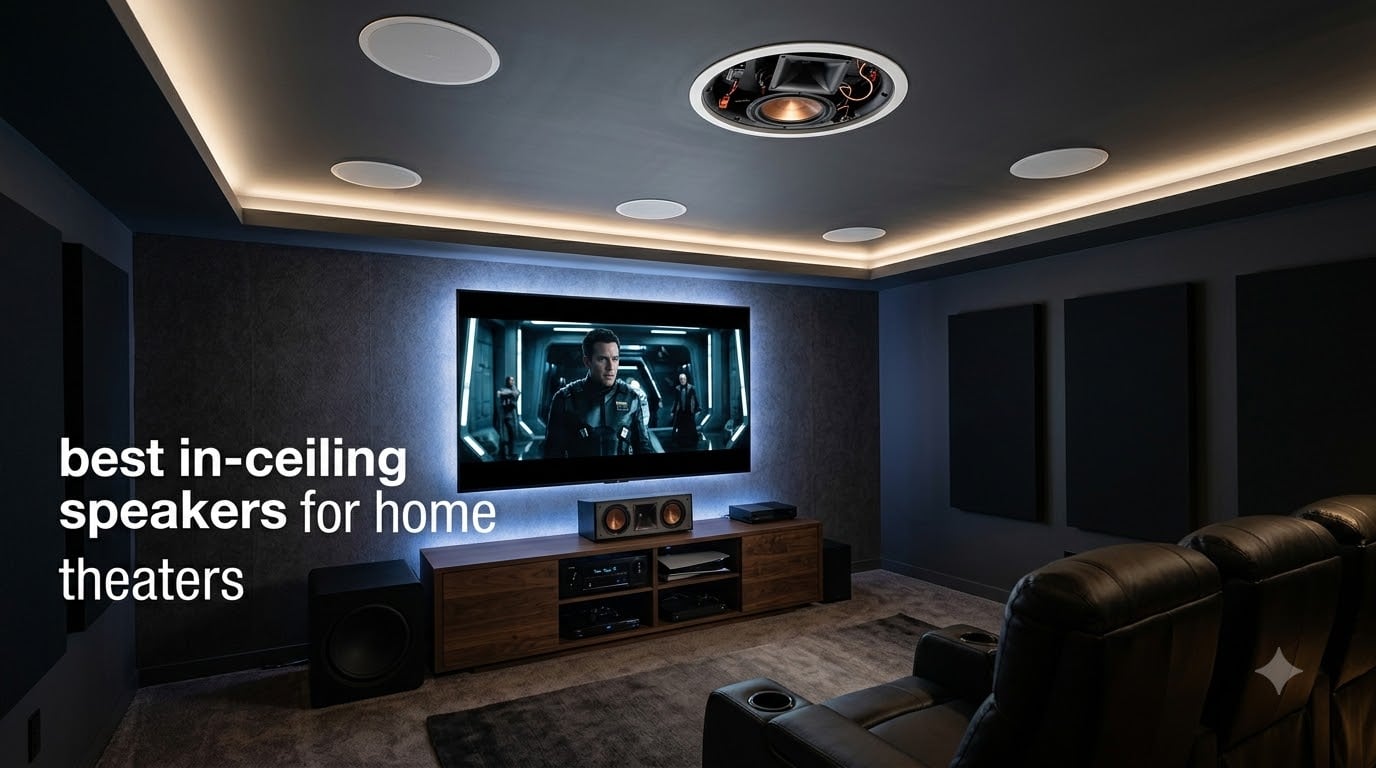 best in-ceiling speakers for home theaters