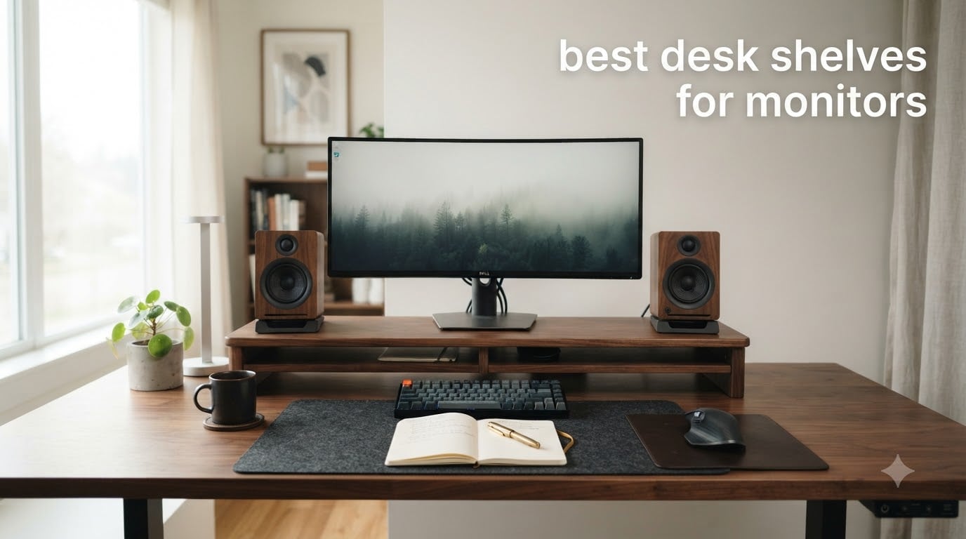 best desk shelves for monitors