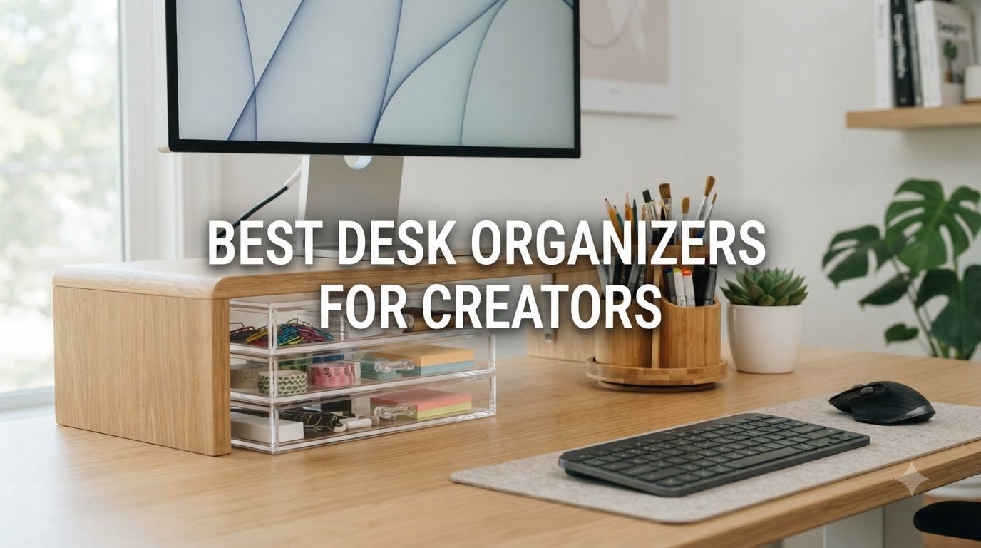 best desk organizers for creators