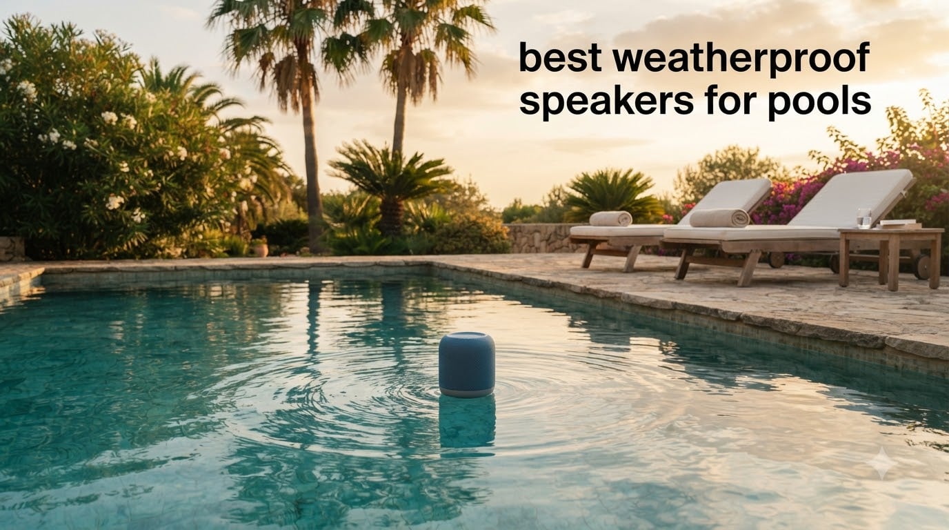 best weatherproof speakers for pools